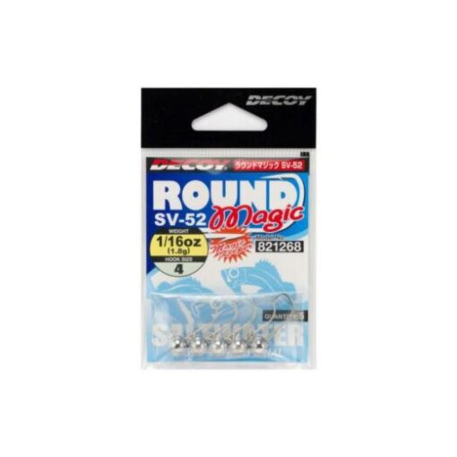 Decoy SV-52 Round Magic #6 1,4gr jigfej 5 db/csg