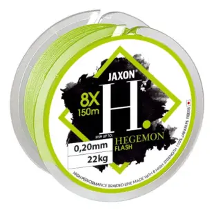 Jaxon hegemon 8x flash braided line 0,12mm 150m