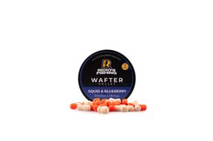 Rickys fishing squid -and- blueberry – wafter pellet 7mm dumbell (tintahal-áfonya)