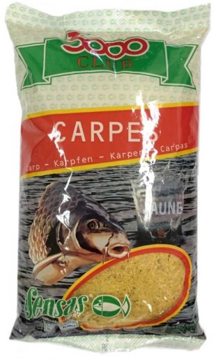 Sensas 3000 club carpes jaune (ponty-sárga) 2,5kg etetőanyag