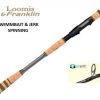 Loomis and franklin swimbait -and- jerk spinning- im7 210 cm pergető horgászbot