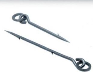 K-karp xtr spike w/ring st 10 db, karikás csalitüske