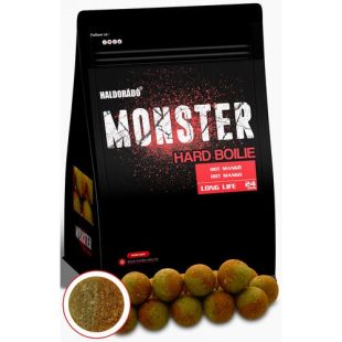HALDORÁDÓ MONSTER Hard Boilie 24+ - Hot Mangó