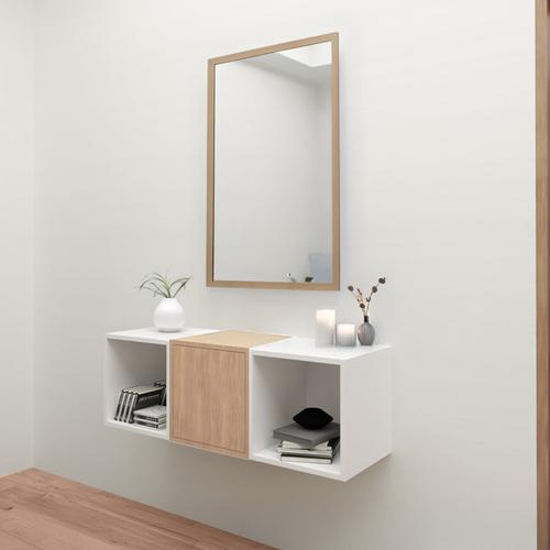 Boxie 1 ajtós fali szekrény 40x40x37 cm sonoma tölgy - Image 2