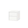 Boxie 2 fiókos fali szekrény 40x40x37 cm fehér