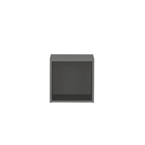 Boxie nyitott fali szekrény 40x40x27 cm antracit - Image 4