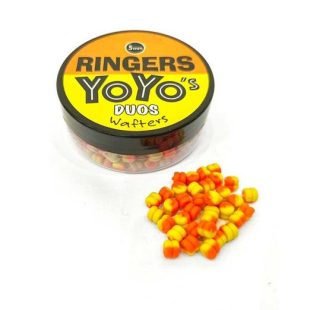 Ringers Yoyo Duos csokoládé narancs-sárga 5mm 30g wafter